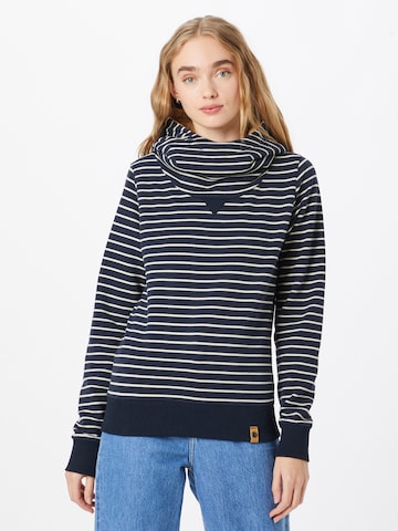 Fli Papigu Sweatshirt 'Entenarsch II' in Blauw: voorkant