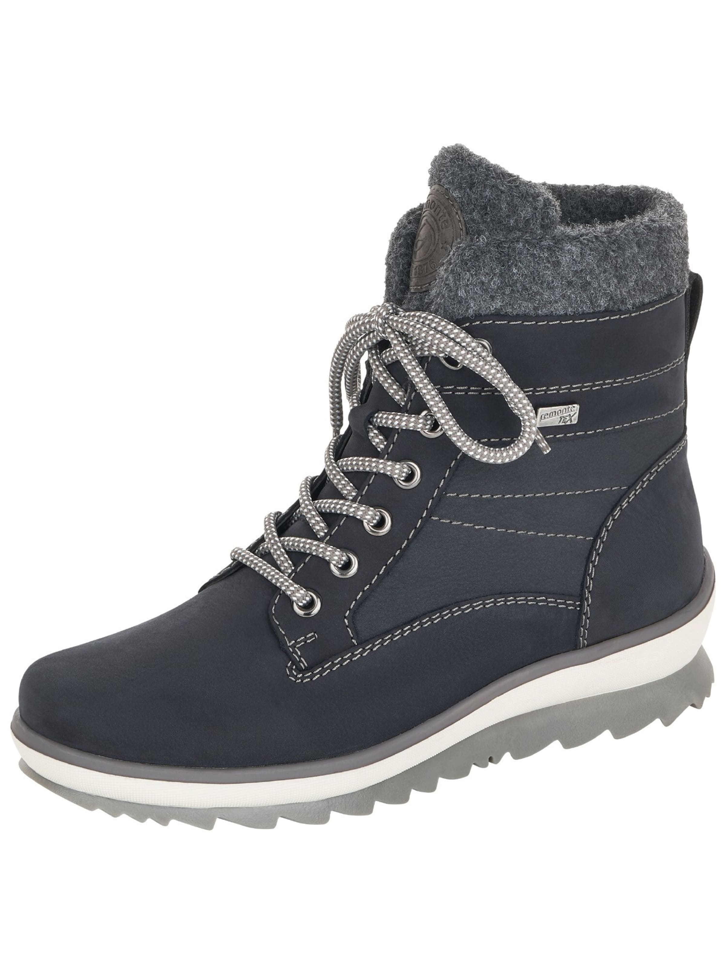 REMONTE Schnürboots 'R8477' in Blau: Vorderseite