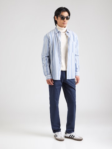 Hackett London Regular Pants in Blue
