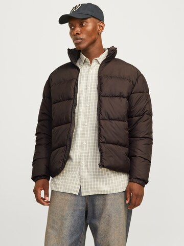 JACK & JONES Vinterjakke 'JJMoon' i brun: forside