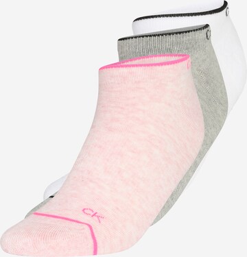 Calvin Klein Underwear Ankle Socks in Grey: front