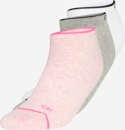 Calzino invisibile Calvin Klein Underwear di colore grigio sfumato / rosa / rosa sfumato / bianco, Visualizzazione prodotti