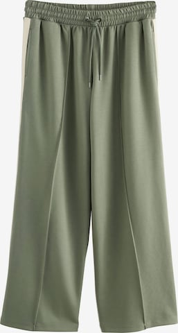 NextWide Leg/ Široke nogavice Hlače - zelena boja: prednji dio