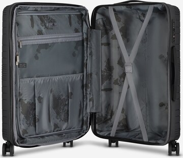Franky Suitcase Set 'Dallas 3.0' in Black