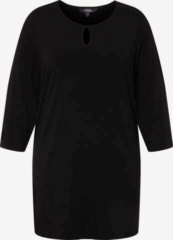 Ulla Popken Longshirt in Schwarz: predná strana