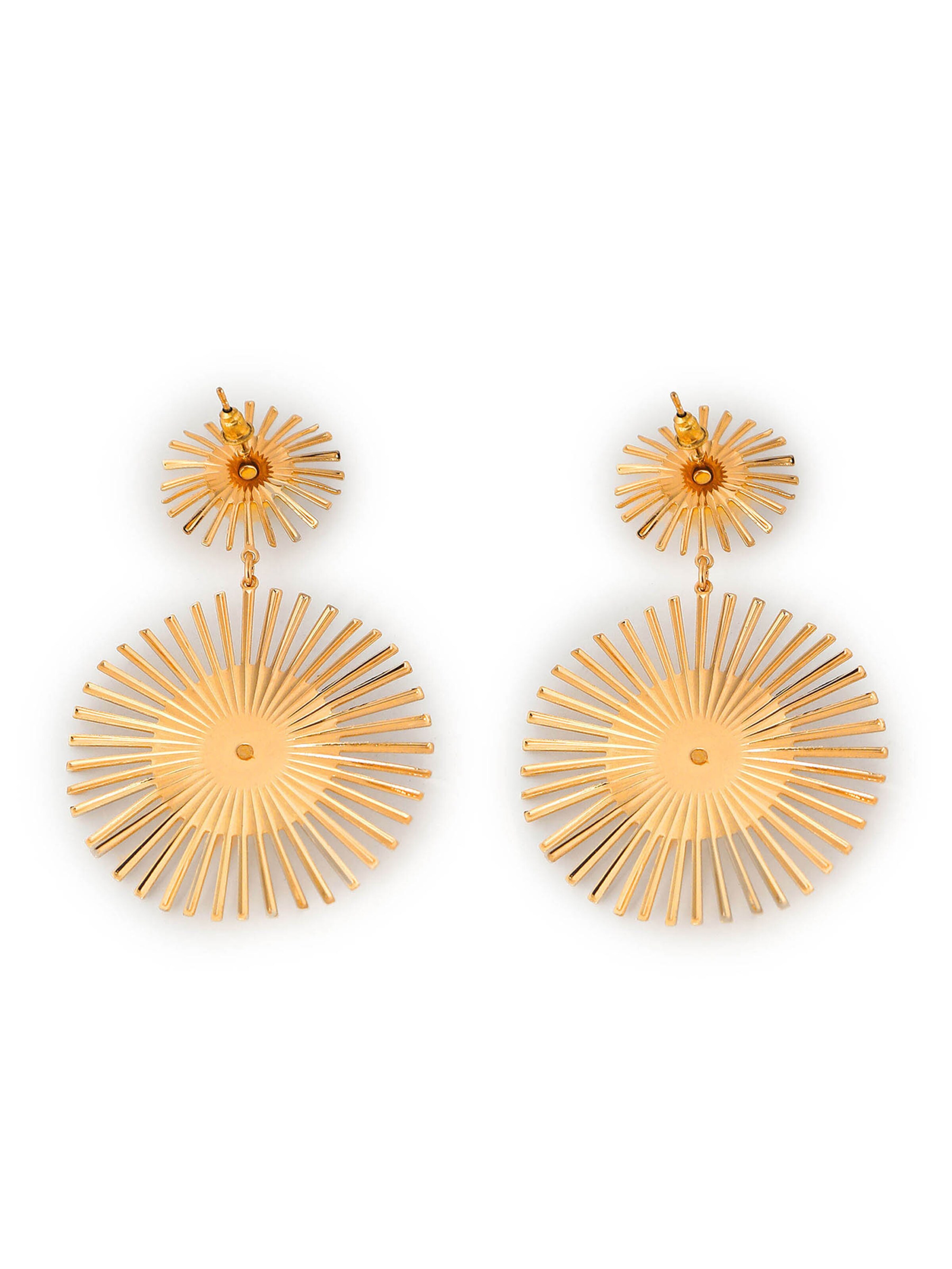 SOHI Earrings 'Avery' in Gold