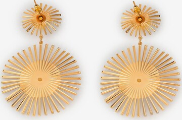 SOHI Earrings 'Avery' in Gold