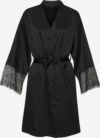 Halat pentru dimineață de la LASCANA pe negru: față