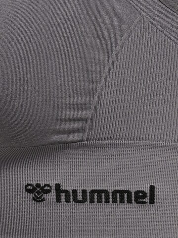 Hummel - Soutien Bustier Soutien de desporto 'Tiffy' em cinzento