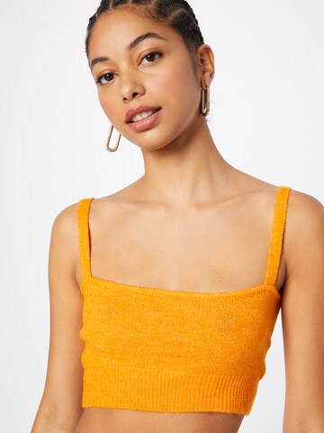 Cotton On Knitted Top in Orange