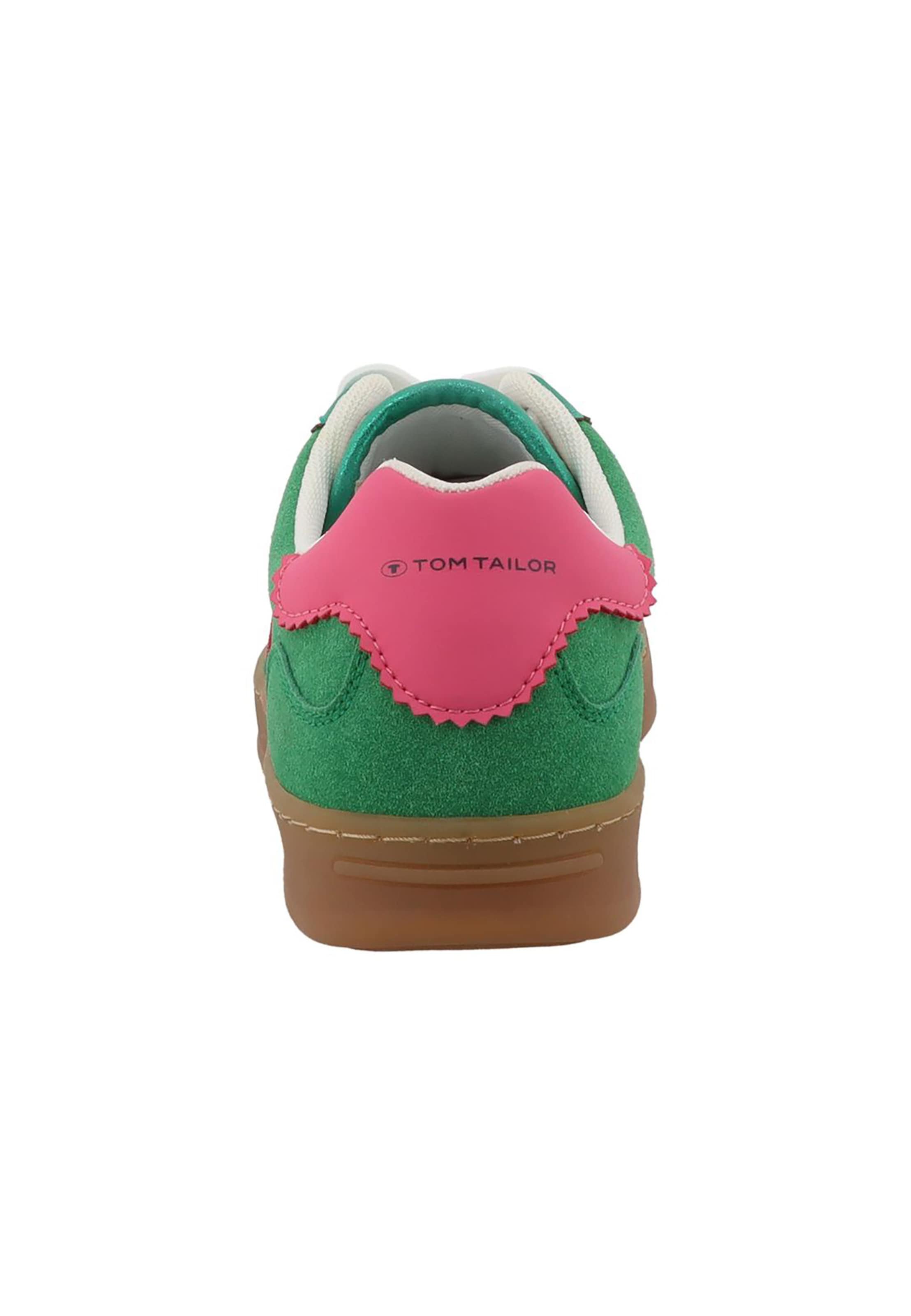 TOM TAILOR - Zapatillas deportivas bajas en verde