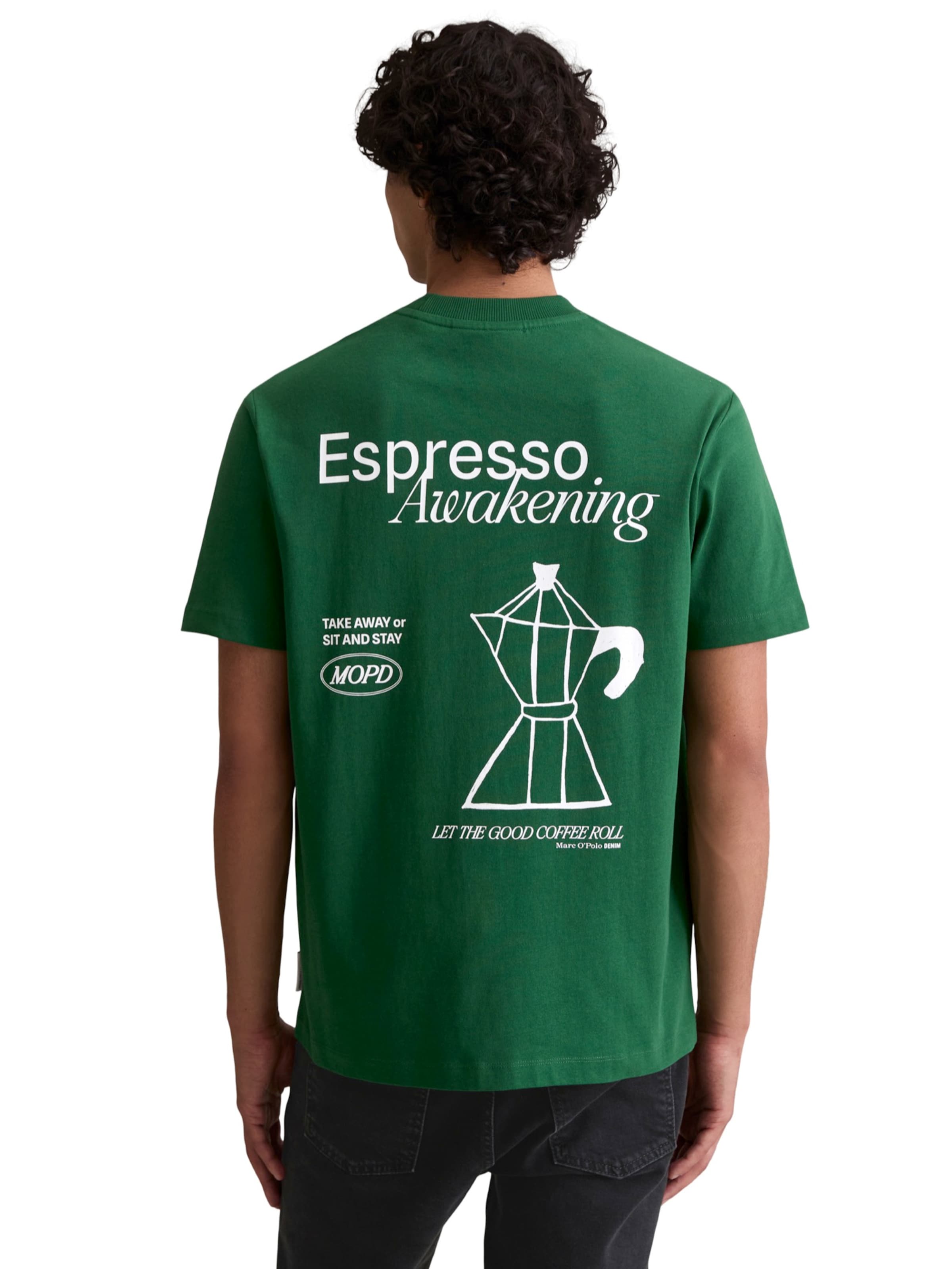 Maglietta di Marc O'Polo DENIM in verde: frontale