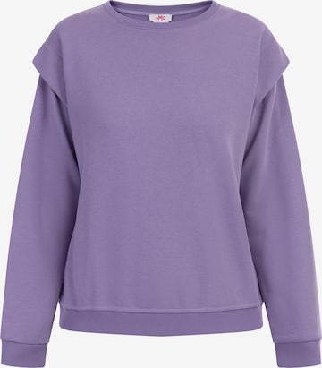 MYMO Sweatshirt in Purple: front