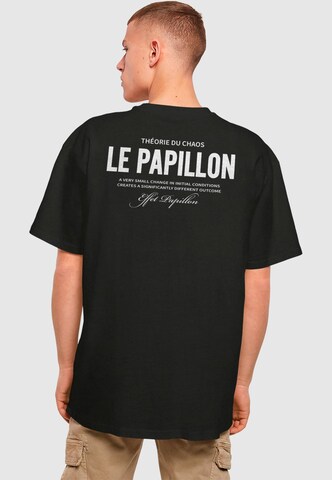 MT Upscale T-Shirt 'Therorie Du Chaos' in Schwarz