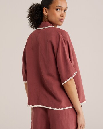 WE Fashion - Blusa em rosa