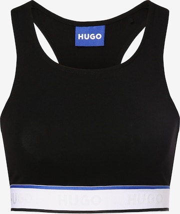HUGO Blue Top 'Dasuse_B' in Zwart: voorkant