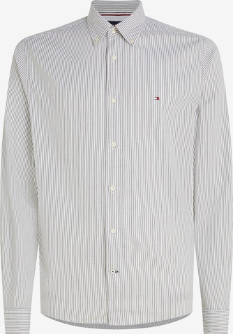 TOMMY HILFIGER Button Up Shirt in Grey: front