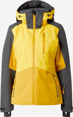 ICEPEAK Zunanja jakna 'CAMPUS' | oranžna barva: sprednja stran