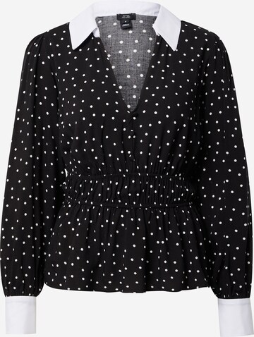 Camicia da donna di River Island in nero: frontale