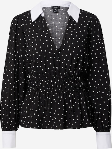 Camicia da donna di River Island in nero: frontale