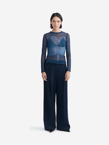 Thinking MU Shirt 'Tere' in Blau