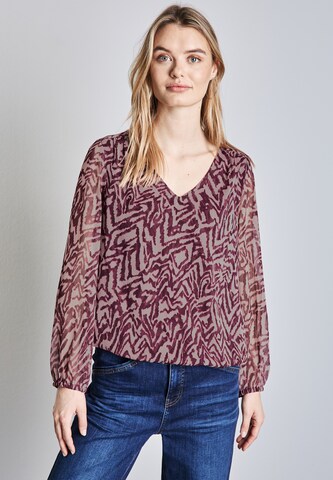 STREET ONE Bluse in Rot: Vorderseite
