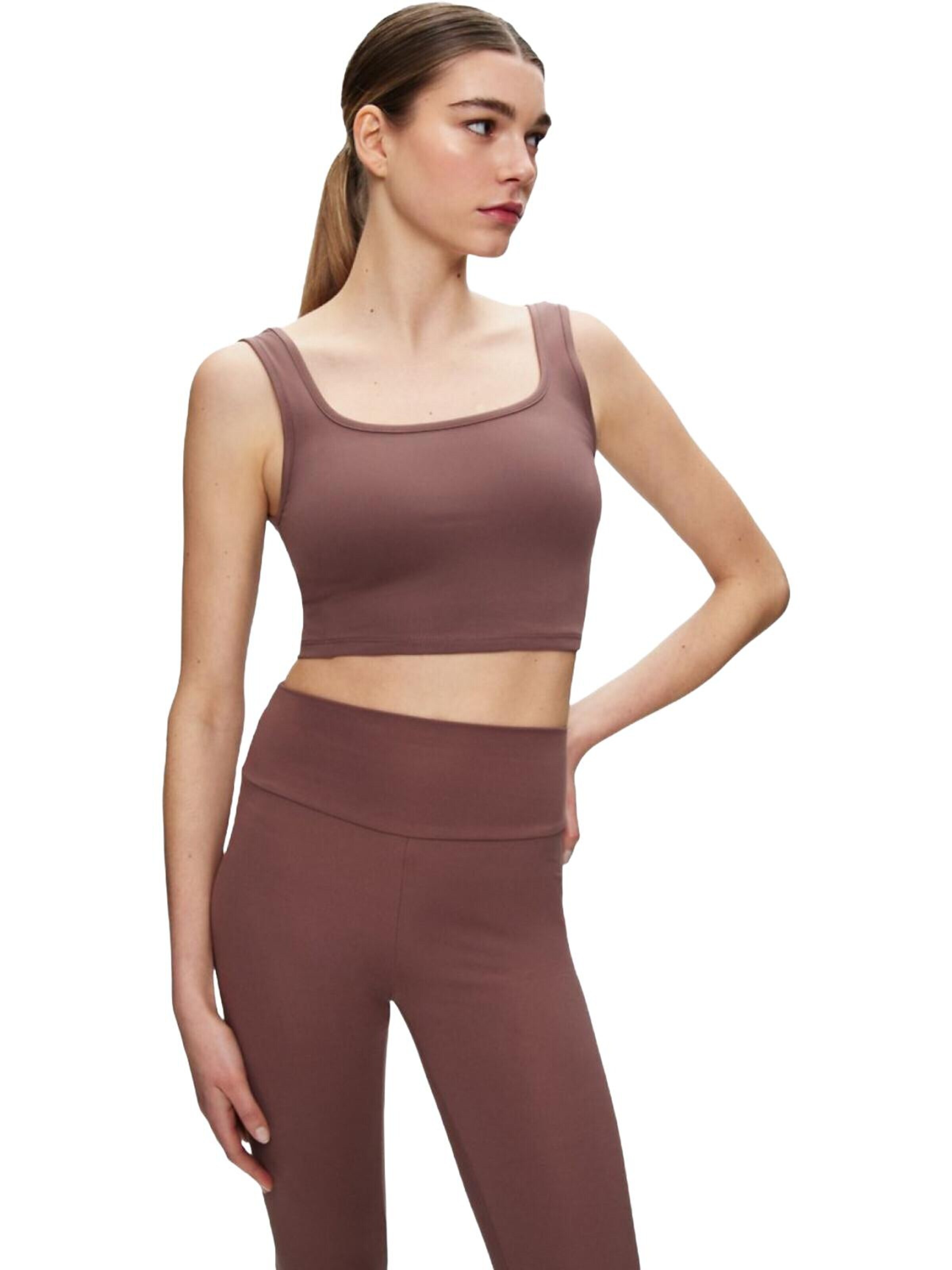 Haut 'Strappy Tank Top' LTB Jeans en marron