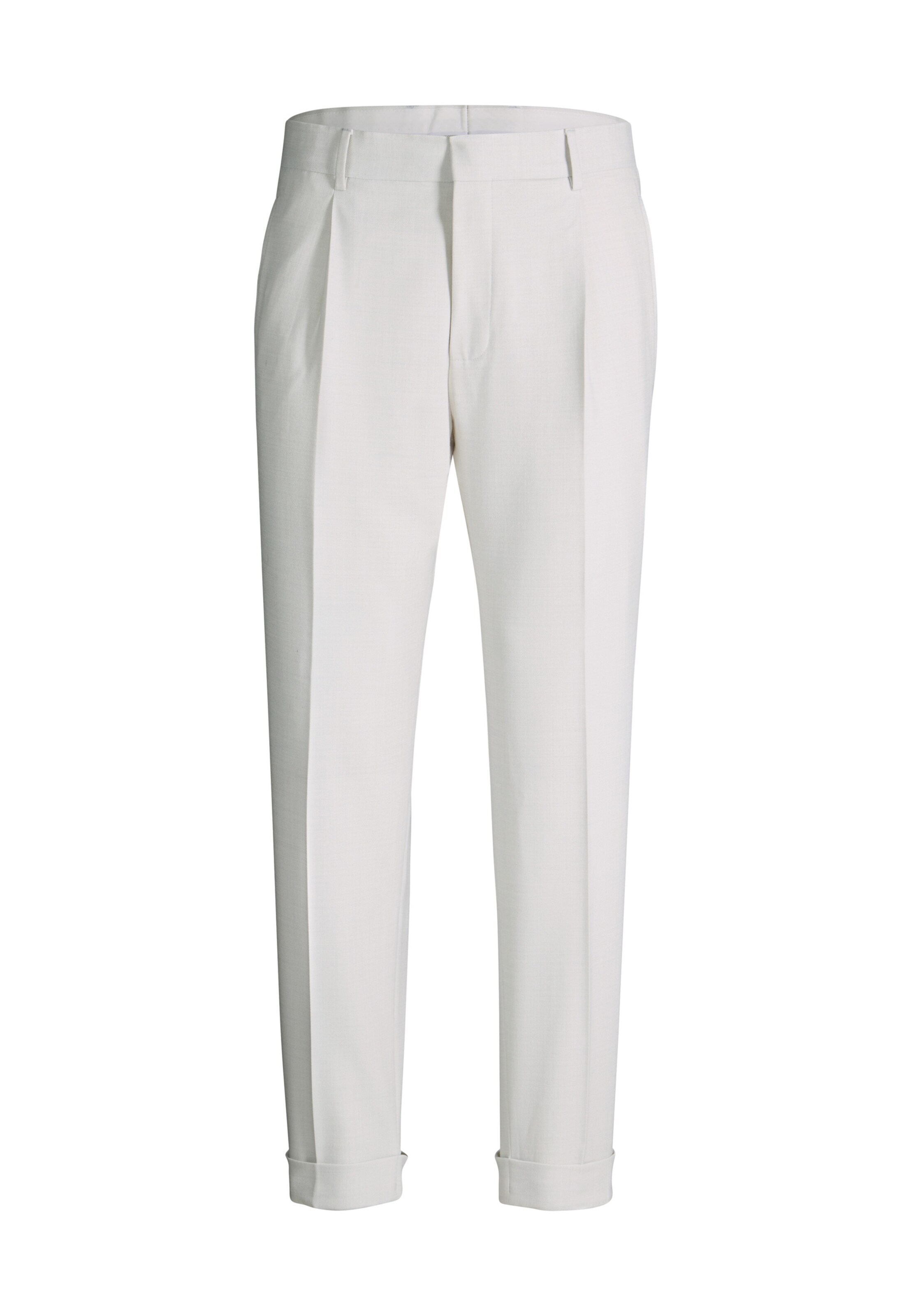 Pantalon à plis 'Luis' STRELLSON en blanc : devant