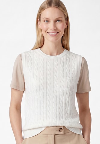 Pull-over 'Minimalistic' usha WHITE LABEL en blanc