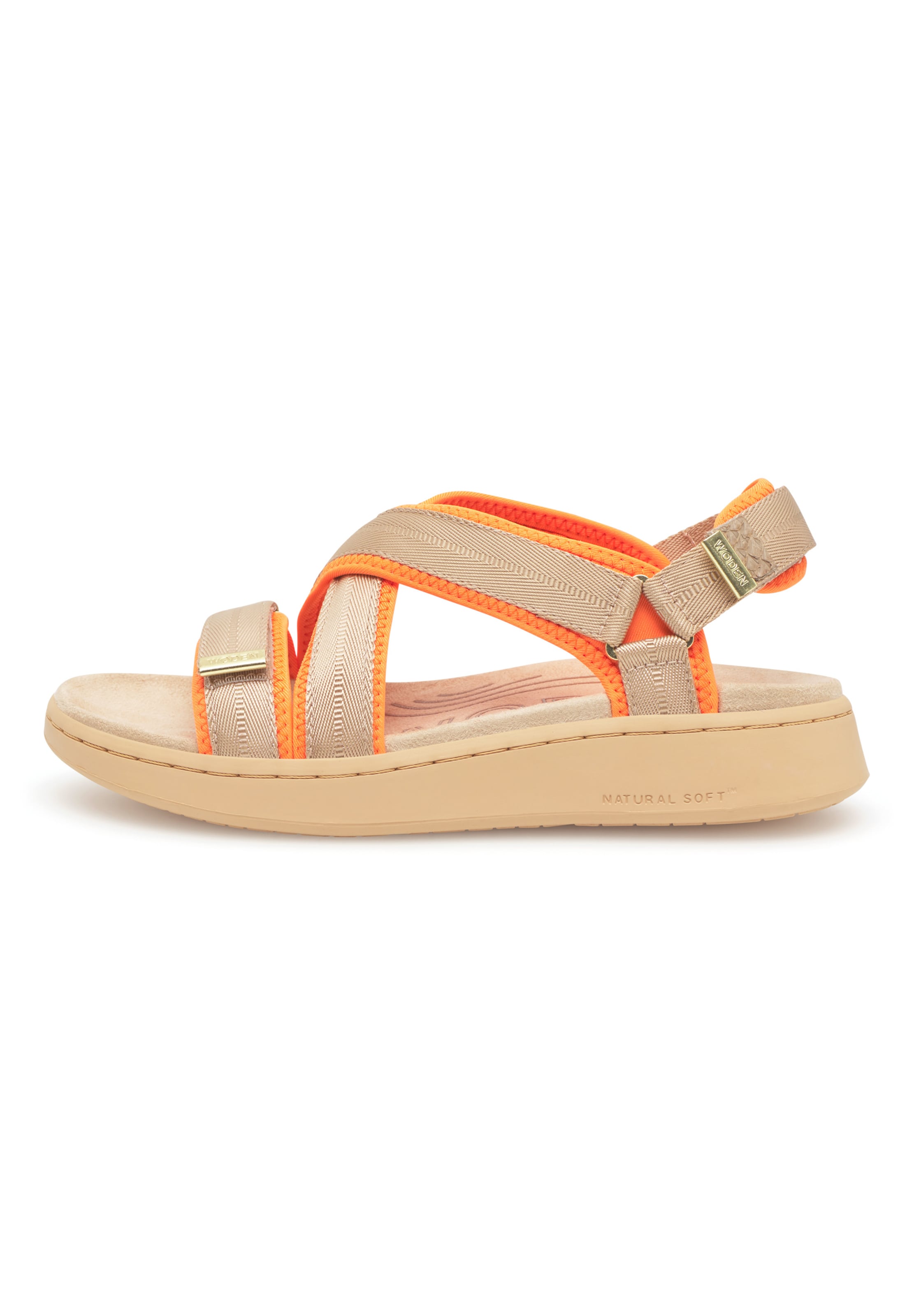WODEN Sandalen in Braun: Vorderseite