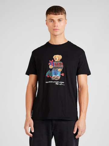 Polo Ralph Lauren T-Shirt in Schwarz: predná strana