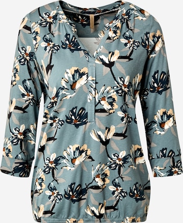 Soyaconcept Blouse 'FELICITY' in Blauw: voorkant