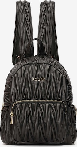 Kazar Backpack in Black: front