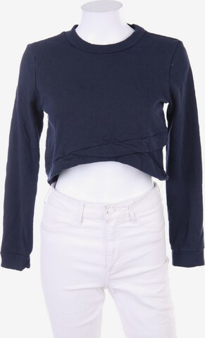 GLAMOROUS Sweatshirt & Zip-Up Hoodie in XS in Blue: front