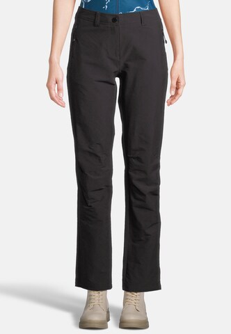 Schöffel - Regular Calças outdoor 'Engadin' em preto: frente