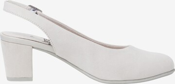 JANA Slingpumps in Grau