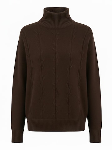 Pull-over 'Gabriella' WEARABLE STORIES en marron : devant