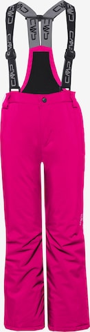 CMP Sporthose 'Salopette' in Pink: predná strana