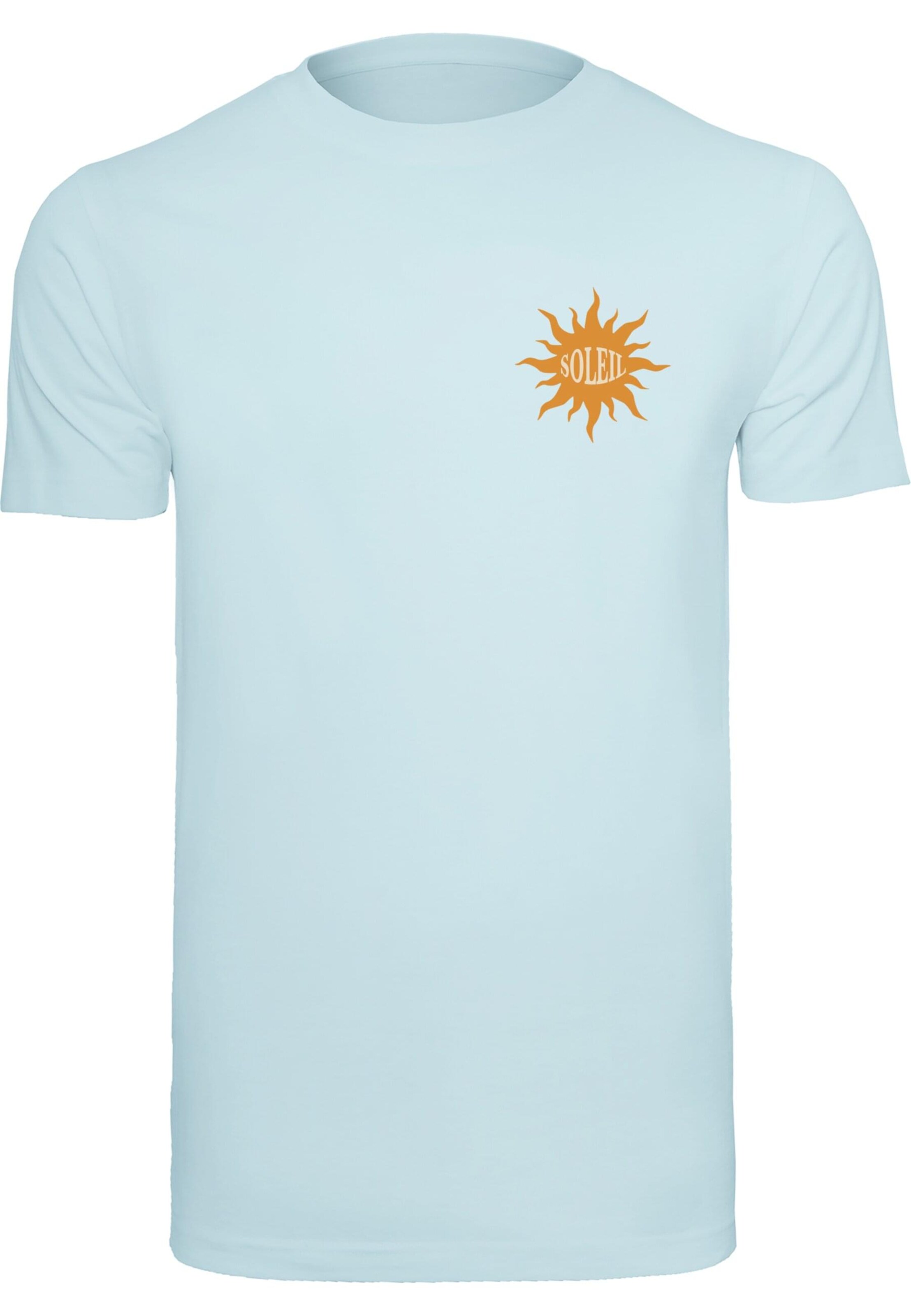 Mister Tee T-Shirt 'Soleil' in Blau: Vorderseite