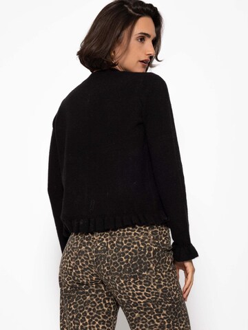 SASSYCLASSY Strickjacke‌‌‌‌‌‌‌ in Schwarz