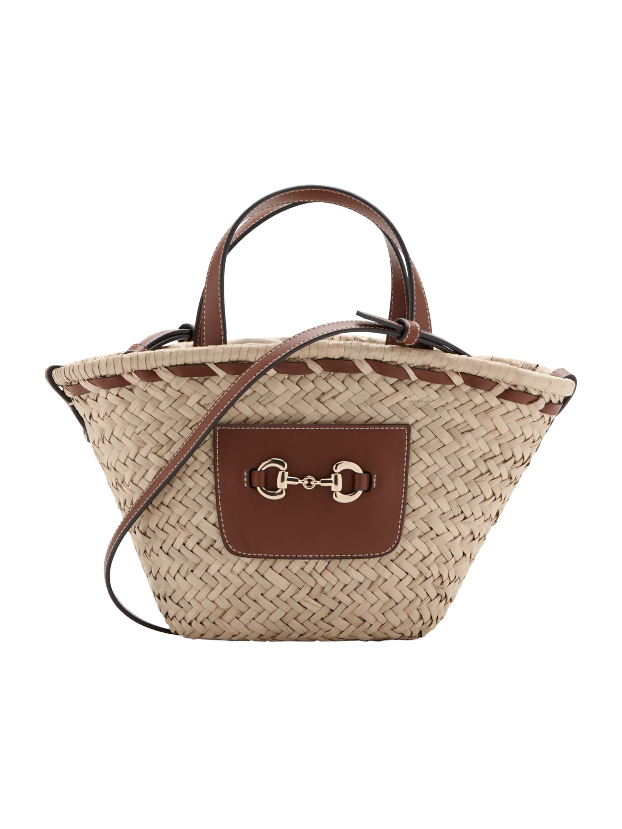 MANGO Shopper 'Cies' in Beige: Vorderseite