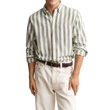 Coupe regular Chemise business GANT en vert