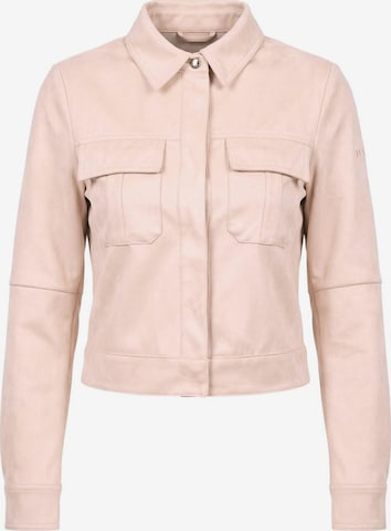 Yes Zee Between-season jacket 'YES ZEE GIUBBINO YES ZEE GIUBBINO' in Beige: front