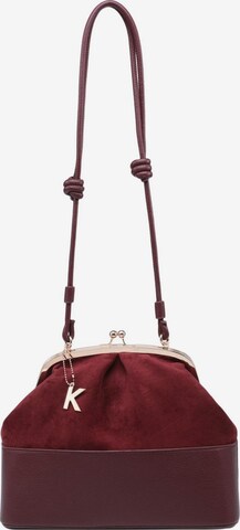 Borsa a mano 'Kassandra Lunaire' di Kassandra in rosso: frontale