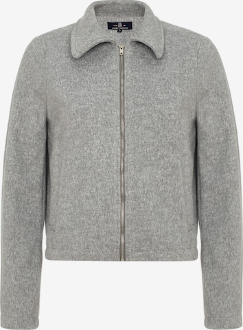 Jimmy Sanders Knit Cardigan in Grey: front