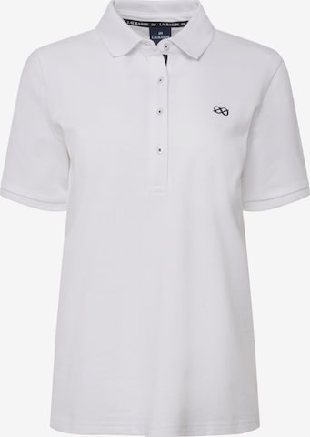 T-shirt LAURASØN en blanc : devant