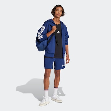 ADIDAS SPORTSWEAR Sports sweat jacket 'Essentials' in Blue
