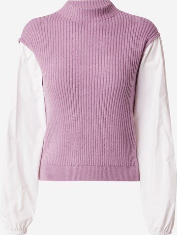 Pull-over 'SAGA' JDY en violet : devant