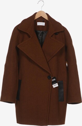 Calvin Klein Jacket & Coat in XXL in Brown: front