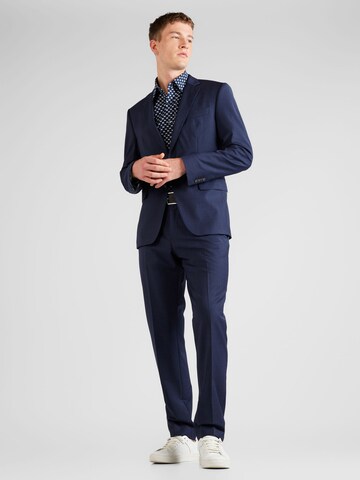 BOSS Regular Suit 'Huge' in Blue: front